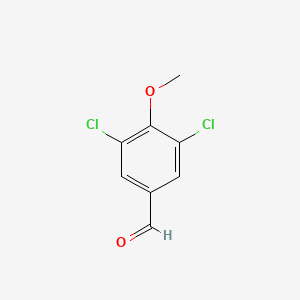 molecular formula C8H6Cl2O2 B2560759 3,5-Dichloro-4-methoxybenzaldehyde CAS No. 41727-58-6