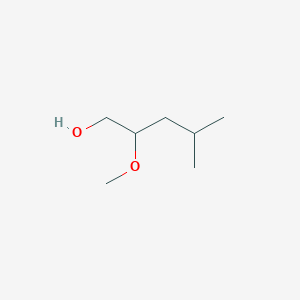 molecular formula C7H16O2 B2560812 2-Methoxy-4-methylpentan-1-ol CAS No. 1780824-43-2