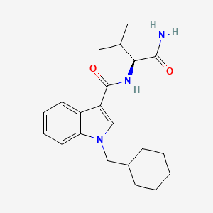 molecular formula C21H29N3O2 B2560839 AB-Chiminaca 