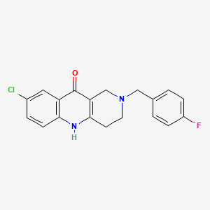 B2561034 N-(3-fluoro-4-methylphenyl)-N'-[4-(1H-indol-2-yl)phenyl]urea CAS No. 1116060-27-5