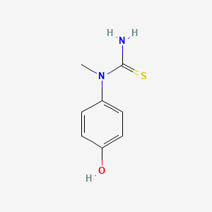 1-(4-Hydroxyphenyl)-1-methylthiourea