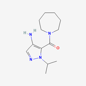 5-(Azepan-1-ylcarbonyl)-1-isopropyl-1H-pyrazol-4-amine