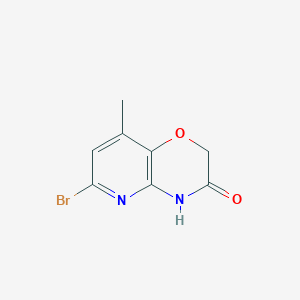 6-Bromo-8-methyl-2H-pyrido[3,2-b][1,4]oxazin-3(4H)-one