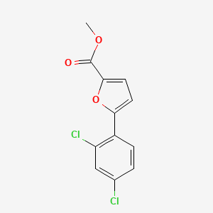 molecular formula C12H8Cl2O3 B2561349 Methyl 5-(2,4-dichlorophenyl)furan-2-carboxylate CAS No. 764657-69-4