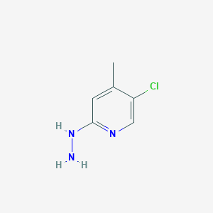 (5-Chloro-4-methylpyridin-2-yl)hydrazine
