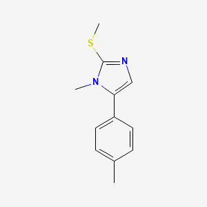 1-methyl-2-(methylthio)-5-(p-tolyl)-1H-imidazole