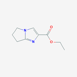 ethyl 6,7-dihydro-5H-pyrrolo[1,2-a]imidazole-2-carboxylate