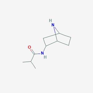 N-(7-Azabicyclo[2.2.1]heptan-2-yl)-2-methylpropanamide