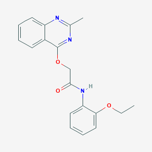 N-(2-ethoxyphenyl)-2-((2-methylquinazolin-4-yl)oxy)acetamide