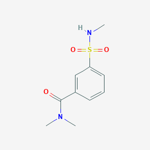 N,N-dimethyl-3-(methylsulfamoyl)benzamide