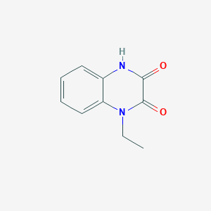 molecular formula C10H10N2O2 B2561553 1-乙基-3-羟基喹喔啉-2(1H)-酮 CAS No. 869199-13-3