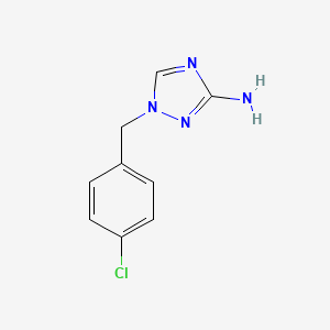 1-(4-chlorobenzyl)-1H-1,2,4-triazol-3-amine