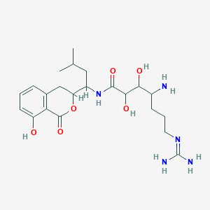 molecular formula C22H35N5O6 B025619 Xenocoumacin 1 CAS No. 105688-01-5