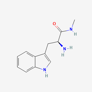 molecular formula C12H15N3O B2562024 (2S)-2-amino-3-(1H-indol-3-yl)-N-methylpropanamide CAS No. 53708-63-7