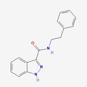 N-(2-phenylethyl)-1H-indazole-3-carboxamide