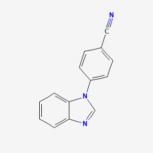 4-(1H-1,3-benzodiazol-1-yl)benzonitrile