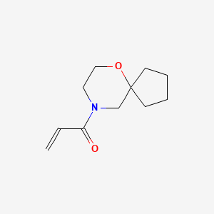 1-(6-Oxa-9-azaspiro[4.5]decan-9-yl)prop-2-en-1-one