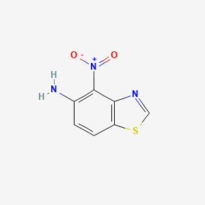 4-Nitrobenzo[d]thiazol-5-amine