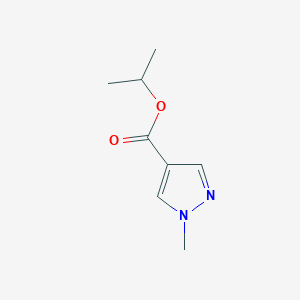 molecular formula C8H12N2O2 B2562097 Isopropyl 1-methyl-1H-pyrazole-4-carboxylate CAS No. 1429418-36-9