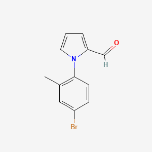 1-(4-bromo-2-methylphenyl)-1H-pyrrole-2-carbaldehyde