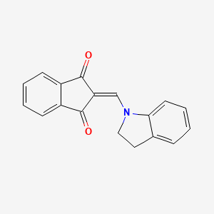 2-(Indolinylmethylene)indane-1,3-dione