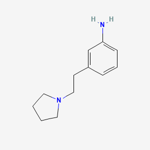 3-[2-(Pyrrolidin-1-yl)ethyl]aniline