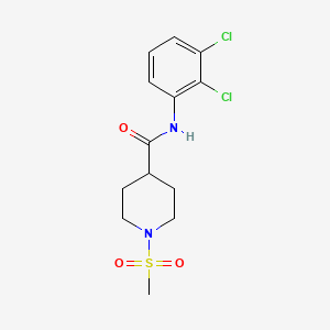 N-(2,3-dichlorophenyl)-1-(methylsulfonyl)piperidine-4-carboxamide