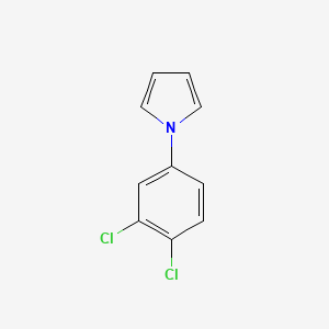 molecular formula C10H7Cl2N B2562443 1-(3,4-dichlorophenyl)-1H-pyrrole CAS No. 169036-51-5