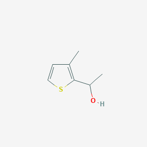 molecular formula C7H10OS B2562487 1-(3-Methylthiophen-2-yl)ethan-1-ol CAS No. 79461-91-9