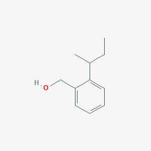 molecular formula C11H16O B2562724 (2-Butan-2-ylphenyl)methanol CAS No. 1823369-03-4
