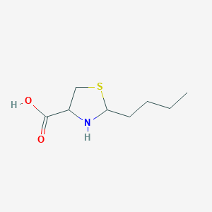 2-Butyl-1,3-thiazolidine-4-carboxylic acid