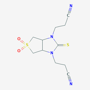 molecular formula C11H14N4O2S2 B256331 MFCD07189685 