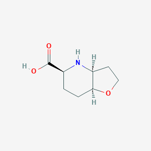 (3As,5S,7aS)-2,3,3a,4,5,6,7,7a-octahydrofuro[3,2-b]pyridine-5-carboxylic acid