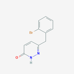 6-(2-Bromobenzyl)-3-pyridazinol