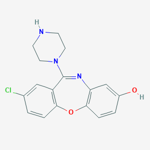 molecular formula C17H16ClN3O2 B025638 8-Hydroxyamoxapine CAS No. 61443-78-5