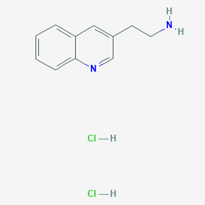 2-(Quinolin-3-yl)ethan-1-amine dihydrochloride