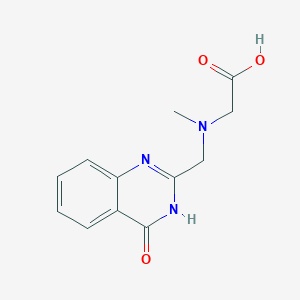 2-(Methyl((4-oxo-3,4-dihydroquinazolin-2-yl)methyl)amino)acetic acid