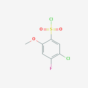 5-Chloro-4-fluoro-2-methoxybenzenesulfonyl chloride