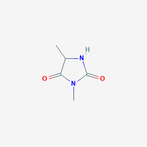 molecular formula C5H8N2O2 B2564257 3,5-Dimethyl-2,4-imidazolidinedione CAS No. 6851-79-2