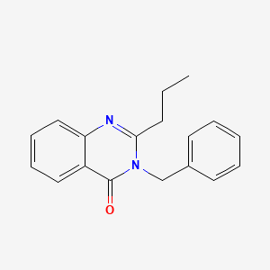 molecular formula C18H18N2O B2564312 3-benzyl-2-propylquinazolin-4(3H)-one CAS No. 297762-39-1
