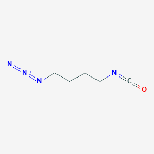 molecular formula C5H8N4O B2564500 1-azido-4-isocyanatobutane CAS No. 177489-76-8