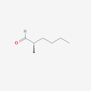 molecular formula C7H14O B2564554 Hexanal, 2-methyl-, (2S)- CAS No. 66875-71-6