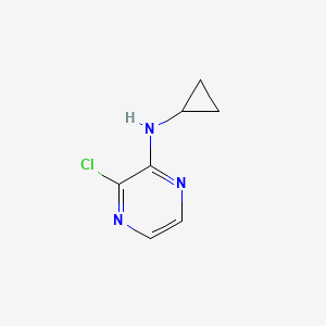 3-Chloro-N-cyclopropylpyrazin-2-amine