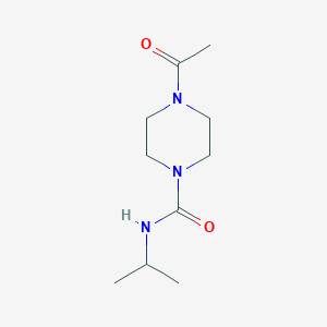 4-acetyl-N-propan-2-ylpiperazine-1-carboxamide