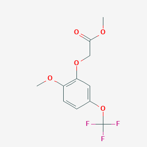 Methyl [2-methoxy-5-(trifluoromethoxy)phenoxy]acetate