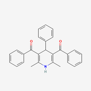 3,5-Dibenzoyl-2,6-dimethyl-4-phenyl-1,4-dihydropyridine