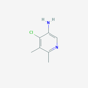 4-Chloro-5,6-dimethylpyridin-3-amine