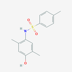 molecular formula C15H17NO3S B2564795 N-(4-hydroxy-2,5-dimethylphenyl)-4-methylbenzenesulfonamide CAS No. 307553-89-5
