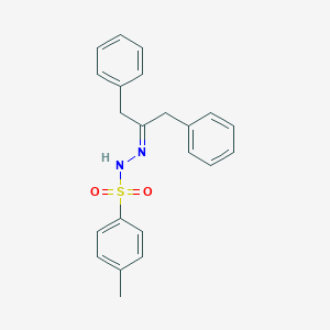 molecular formula C22H22N2O2S B025648 1,3-Diphenylpropan-2-one tosylhydrazone CAS No. 19816-88-7