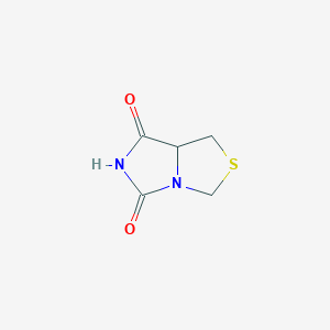 molecular formula C5H6N2O2S B2564809 1H-咪唑并[1,5-c][1,3]噻唑-5,7(6H,7aH)-二酮 CAS No. 5718-87-6